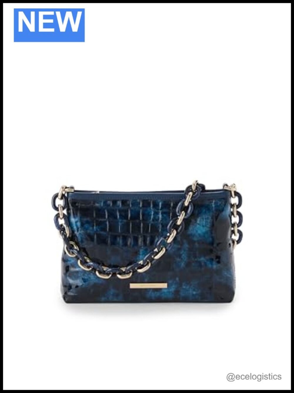 Brahmin Mod Lorelei Leather Satchel Handbag Magnetic Snap Shoulder Tote